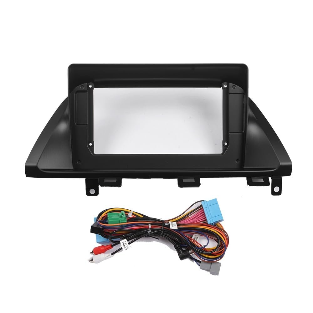 10" Car Radio Frame Bracket Stereo Mounting Frame with Wiring Harness Compatible with Honda Odyssey 2005 2006 2007 2008 2009 2010 North American