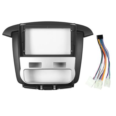 9" Car Radio Frame Bracket Stereo Mounting Frame with Wiring Harness Compatible with Toyota Innova Crysta 2011 2012 2013 2014 at