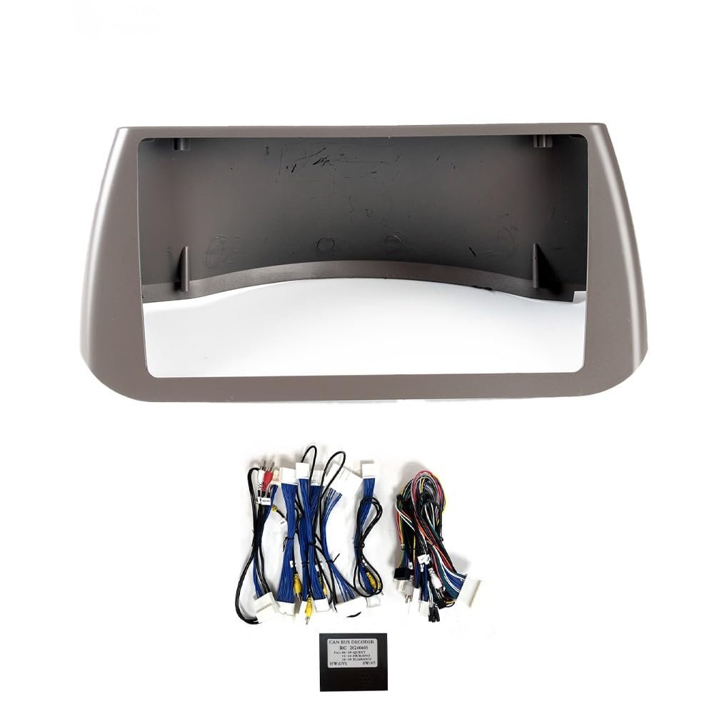 10.1" Car Radio Frame Bracket Stereo Mounting Frame with Wiring Harness Compatible with Nissan Quest 2006 2007 2008 2009 2010 2011 2012