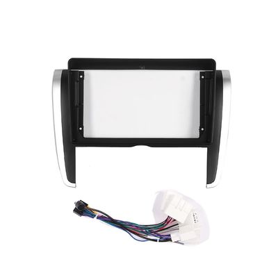 9" Car Radio Frame Bracket Stereo Mounting Frame with Wiring Harness Compatible with Toyota Allion 2007 2008 2009 2010 2011 2012 2013 2014 2015 2016 2017 2018 2019 2020