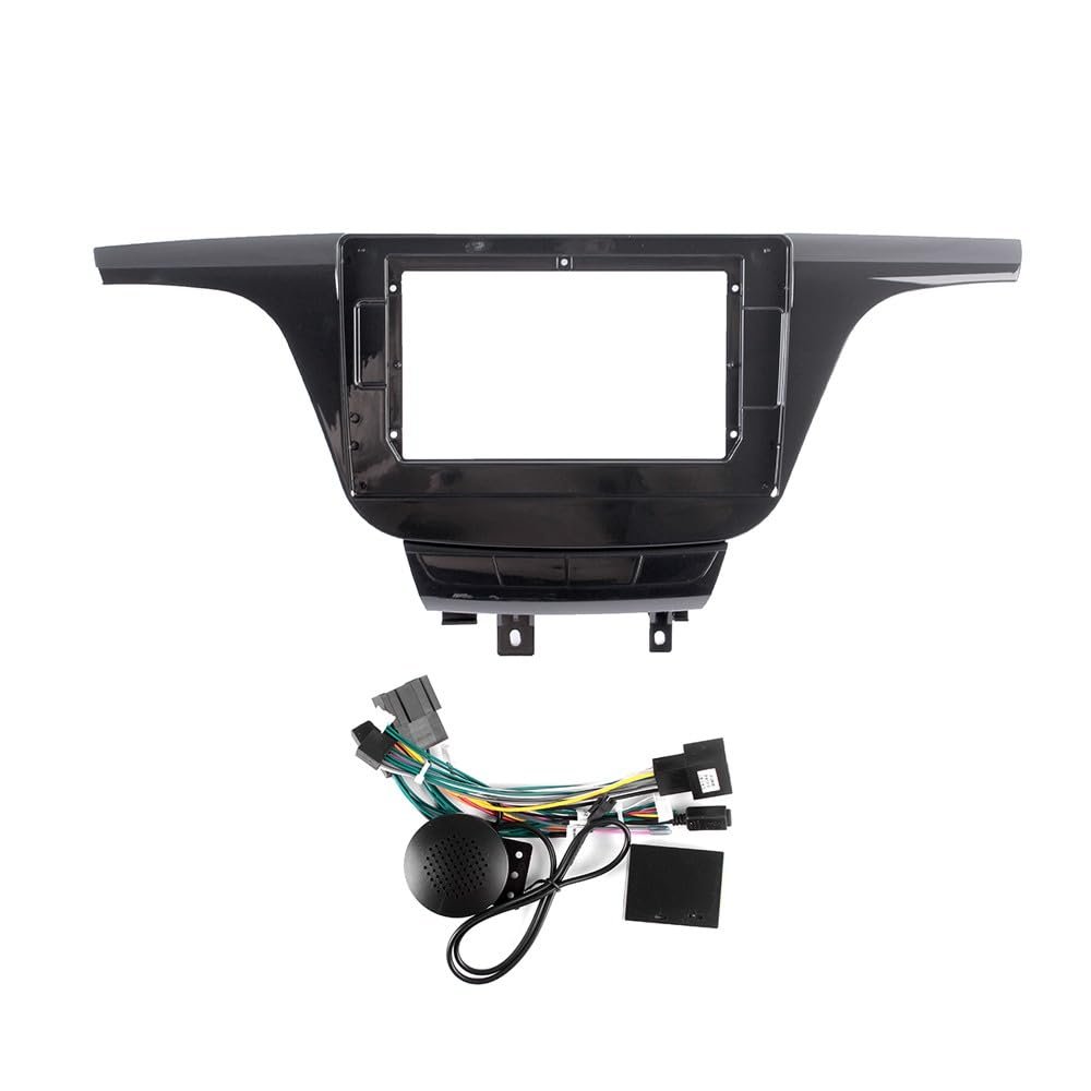 9" Car Radio Frame Bracket Stereo Mounting Frame with Wiring Harness Compatible with Buick GL8 2017 2018 2019