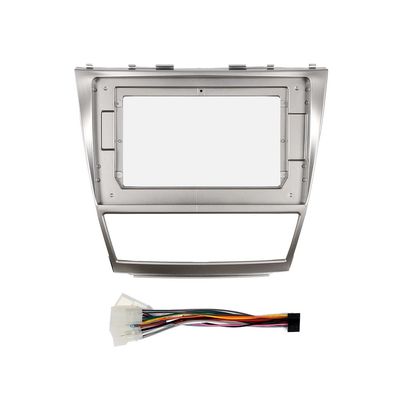 10" Car Radio Frame Bracket Stereo Mounting Frame with Wiring Harness Compatible with Toyota Camry 2006 2007 2008 2009 2010 2011