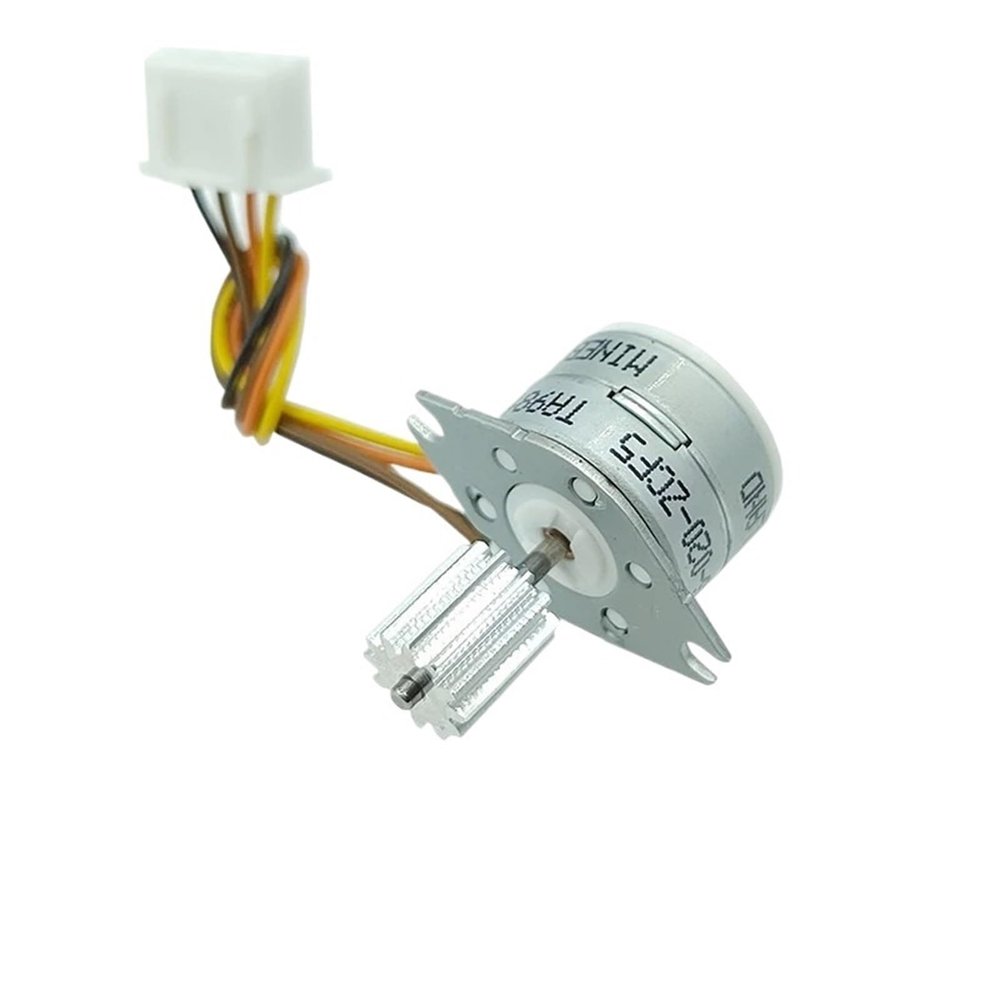 1pcs 15mm Stepper Motor 2 Phase 4 Wire Stepping Motor with 12 Teeth Aluminum Gear DIY Digital Product Camera