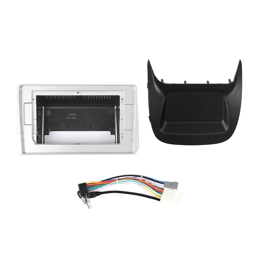 10.1" Car Radio Frame Bracket Stereo Mounting Frame with Wiring Harness Compatible with Nissan Sentra 2001 2002 2003 2004 2005 2006 LHD