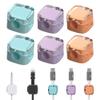 6 Pack Charging Cable Magnetic Cable Organizer Storage Holder, 2026 New Cord Organizer Magnetic Cable Management Clips, Phone USB Charging Cable Storage Holder Strong Adhesive Wire Holder (Colourful) view 1