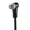 WEISUYUUS Flexible Spring Piece Flashing Syncing Cord for Piece to Piece Flashing Triggering with Threaded Locking Mechanism and AntiCorros view 3