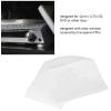 Yunir 100 Pack Premium Thick White Paper CD DVD Sleeves,4.9in Clear Window Dust Proof Thick Reusable CD Envelopes,Space Saving Design for 12cm 4.7in DVD Discs view 3