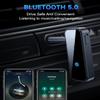 Bluetooth 5.0 Adapter 3.5mm Jack Aux Dongle, 2-in-1 Wireless Transmitter Receiver for TV/Travel Flight, Gym, Supports to Headphones, Bluetooth Receiver for Car/Home Stereo (with RCA & AUX)  view 3