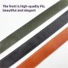 88JUNYh Camera Strap for Women PU Leather Camera Shoulder Strap Retro Micro Single Universal Neck Lanyard(Black) view 4