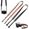 88JUNYh Camera Strap for Women PU Leather Camera Shoulder Strap Retro Adjustable Neck(Brown A) view 2