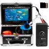 FarmNix 1200TVL Fish Finder,7" IPS Fish Finder for Boat with 10000mAh,32GB-DVR Underwater Fishing Camera,IP68 Waterproof Underwater Camera Lake Fishing,98FT/30M Ice Fishing Camera with LED+IR view 1