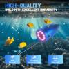 FarmNix 1200TVL Fish Finder,7" IPS Fish Finder for Boat with 10000mAh,32GB-DVR Underwater Fishing Camera,IP68 Waterproof Underwater Camera Lake Fishing,98FT/30M Ice Fishing Camera with LED+IR view 3