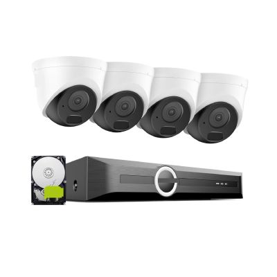 QDVOPHZA 3MP POE Video Security Surveillance System CCTV Kit 8CH NVR Recorder Night Vision Smart IR IP Camera Built-in Mic Cameras(1t)