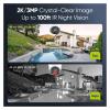 QDVOPHZA 3MP POE Video Security Surveillance System CCTV Kit 8CH NVR Recorder Night Vision Smart IR IP Camera Built-in Mic Cameras(1t) view 2