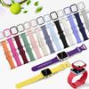 16 Pack Sport Band Case Compatible with Apple Watch Bands Case 38mm Women Men, Silicone Strap with Screen Protector Case&Organizer for Watch Series 3 2 1 view 2
