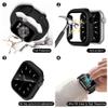 16 Pack Sport Band Case Compatible with Apple Watch Bands Case 38mm Women Men, Silicone Strap with Screen Protector Case&Organizer for Watch Series 3 2 1 view 3