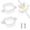 80 Pack Mounting Brackets for Govee H706/H706 Pro Permanent Outdoor Lights, Light Clips Mounting Brackets Compatible with Govee H706A H706B H706C view 1
