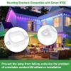 80 Pack Mounting Brackets for Govee H706/H706 Pro Permanent Outdoor Lights, Light Clips Mounting Brackets Compatible with Govee H706A H706B H706C view 3