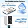 2 PackSecurity Cameras Wireless Outdoor, No Subscription Outdoor Cameras Wireless for Home Security, Integrated Spotlight & Siren, Human Motion Detection, Support 5G & 2.4GHz WiFi, IP66 Weatherproof view 2