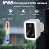 2 PackSecurity Cameras Wireless Outdoor, No Subscription Outdoor Cameras Wireless for Home Security, Integrated Spotlight & Siren, Human Motion Detection, Support 5G & 2.4GHz WiFi, IP66 Weatherproof view 4