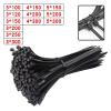 500/1000PCS Plastic Nylon Cable Ties Self-locking Cord Ties Straps Adjustable Cables Fastening Loop Home Office Wire Zip Ties - Easy Installation(1.8x150mm (1000pcs)) view 3