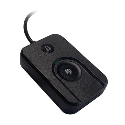 USB Fingerprints Authentication Device Supports 10 Per Account 10/11 Compatible Instants Locks Function ABS Construction Login Device