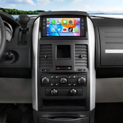 Surakey Car Stereo for Dodge Grand Caravan 2008-2010 Radio Android 13 with CarPlay Wireless Android Auto, 7inch Touchscreen WiFi GPS Mirror Link Bluetooth FM SWC + Backup Camera 2+32G