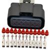 12 Pin 15326910 15326915 Auto Connector Electrical Automotive Socket for Car Cable Wiring Harness view 2