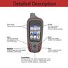 Handheld GPS Land Surveying Equipment Handheld GPS Navigation Track Land Area Meter 2.2in Display Land Survey Land Navigation for Farmland Mountain Mining Lake view 2