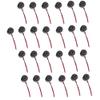 BE-TOOL 25PCS DC 3V 90dB Wired Connector Active Electronic Buzzer (60 mm/2.36 in) view 1