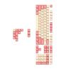 122Keys Keycap Set Double Shot Molded Bear Themed Keycaps for Mechanical Keyboard Fun and Unique Customization Office Keyboard Enhancement view 3