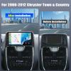 10.1" Screen Radio for Chrysler Town & Country 2008 2009 2010 2011 2012 with CarPlay Android Auto, Car Radio Touch Screen GPS Bluetooth, WiFi, SWC, FM, Mic, WiFi, Backup Camera, 4+64G view 2