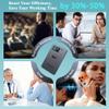 AI Voice Recorder, Transcribe & Summarize with Deep AI Analysis, Support 152 Languages, App Control, AI Noise Cancellation, Upgraded Built-in MagSafe, 64GB Audio Recorder for Meetings, Lectures, Call view 2