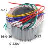 1pcs 500w Toroidal Core Power Transformer of Pure Copper Enamel Wire for Audio Amplifier Output 36V 12V view 4