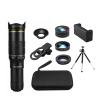 Mini Telescopes, 32X Monocular Telescope Mobile Zoom Lens for Phone Travel Outdoor Photography,Pocket Telescope(B Set) view 2