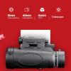 Telescope for Adults, High Definition Monocular Telescope 12 * 50 Waterproof Mini Zoom Scope for Travel Camera Telescope for Adult Bird Watching Outdoor Travel Binoculars view 2