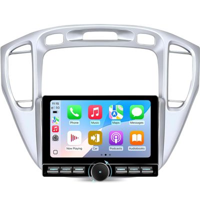 4+64GB for Toyota Highlander Radio 2000-2007 Android 15 Car Stereo 10.8" Touchscreen Wireless Carplay Android Auto DSP Bluetooth GPS Navigation FM with Free Reverse Camera