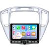 4+64GB for Toyota Highlander Radio 2000-2007 Android 15 Car Stereo 10.8" Touchscreen Wireless Carplay Android Auto DSP Bluetooth GPS Navigation FM with Free Reverse Camera view 1