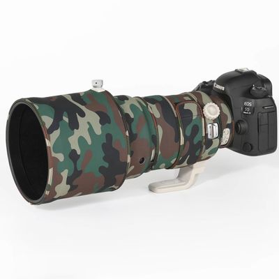 CHASING BIRDS Lens Camouflage Waterproof Coat for Canon EF 300mm F2.8 L Rainproof Lens Protective Cover (Military Green Camouflage)
