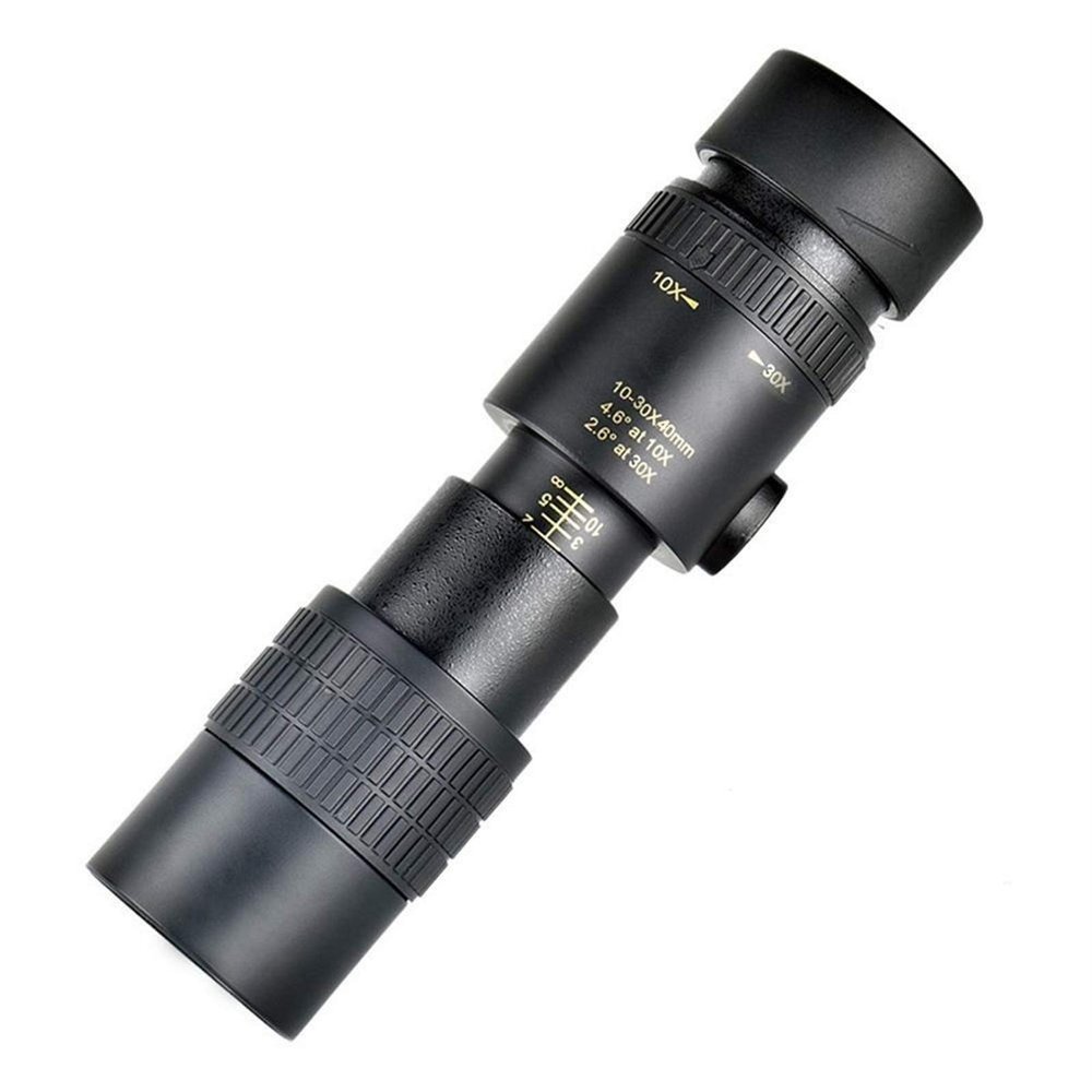 Telescope for Adults, 4K 10-300X40MM Super Telephoto Monocular Telescope Zoom Monocular Binoculars Pocket Telescope for Smartphone Take Picture for Adult Bird Watching Outdoor Binoculars