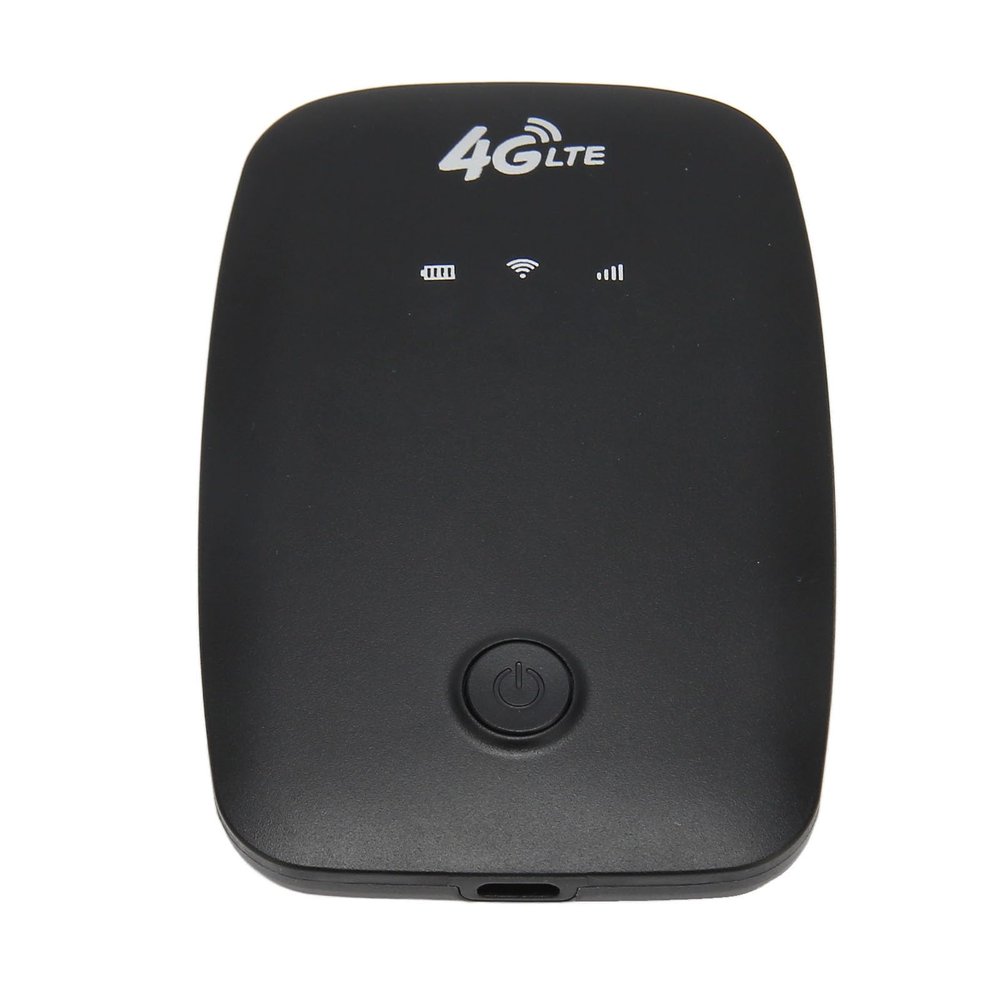 FAUOSWUK 4G LTE Mobile WiFi Unlocked, Portable Hotspot Travel Router for 10 Devices High Speed 150Mbps with SIM Card Slot (US Version)