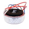 1pcs Double 15v 3-Wire 40w Pure Copper Wire Iron core toroidal Transformer Size 85MMx35MM view 1