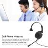 Spryflower X6S 35. Telephone Headset, Single Ear Call Center Headphone with ENC Active Noise Cancelling, HD Microphone for Customer Service, Telemarketing, Compatible with Devices with 35mm view 2