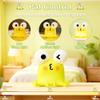 FAMIDUO Frog Night Light for Kids, Cute Funny LED Squishy Animal Silicone Lamp, Dimmable/Timer Nursery Night Light for Baby, Rechargeable Touch Bedside Lamp,Kids Room Decor, Boys Girls Birthday Gift view 2