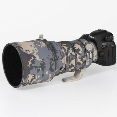 CHASING BIRDS Lens Camouflage Waterproof Coat for Canon EF 300mm F2.8 L Rainproof Lens Protective Cover (Digital Camouflage, with Extender EF 1.4X II)