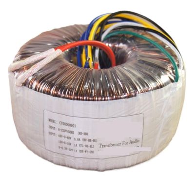 1pcs 600W toroidal Class A Transformer, Copper Wire core, Output: 48V-0-48V 5.8A; 15V-0-15V 1A; 0-6.3V-12V 1A