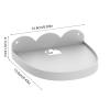 BUBEFSKD ABS Speakers Wall Bracket Wall Mounted Easy Install Space Saving for 2024 Speakers view 4