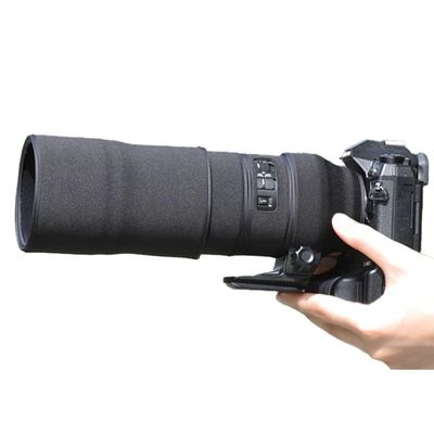 CHASING BIRDS Lens Camouflage Waterproof Coat for Canon EF 400mm F5.6 L USM Rainproof Lens Protective Cover Version III (Classic Black, with 1.4X and 2.0X TC)