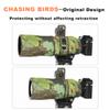 CHASING BIRDS Lens Camouflage Waterproof Coat for Canon EF 400mm F5.6 L USM Rainproof Lens Protective Cover Version III (Classic Black, with 1.4X and 2.0X TC) view 3