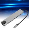 8 in 1 USB C Hub, 87W 4K HD Docking Station, Speed 5Gbps Data Transfer, Fast Charging PD Port, 2 USB Ports, SD TF Card Reader, RJ45 Ethernet Adapter for Laptop Pro Air Home view 2